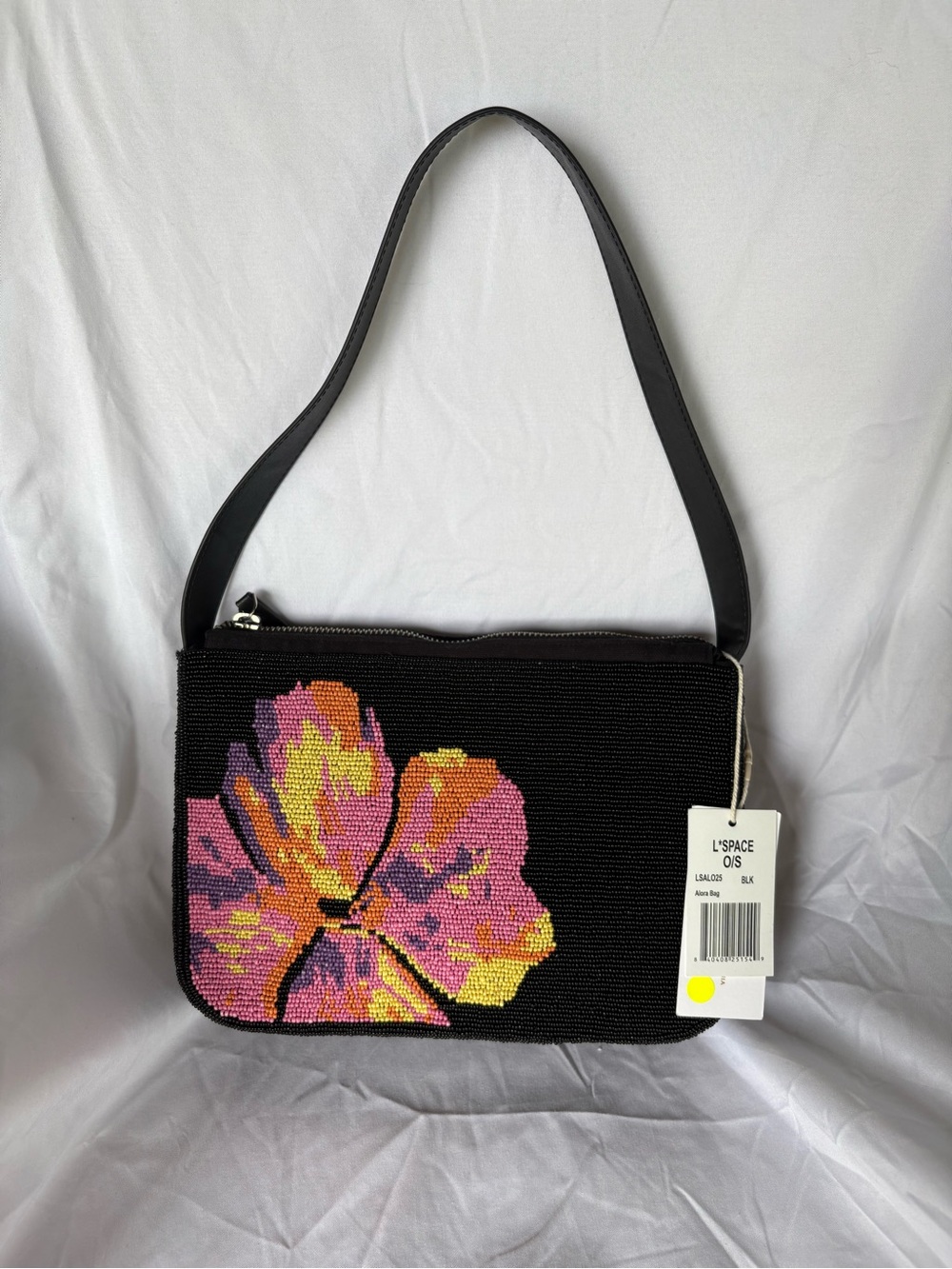 L*SPACE Alora Beaded Shoulder Bag
